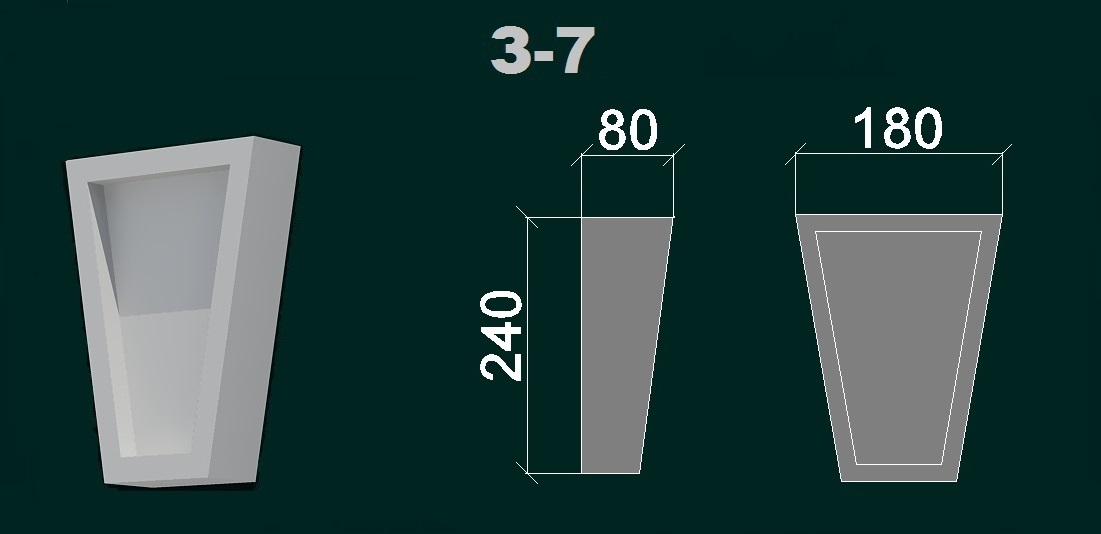 Замковый камень Ф